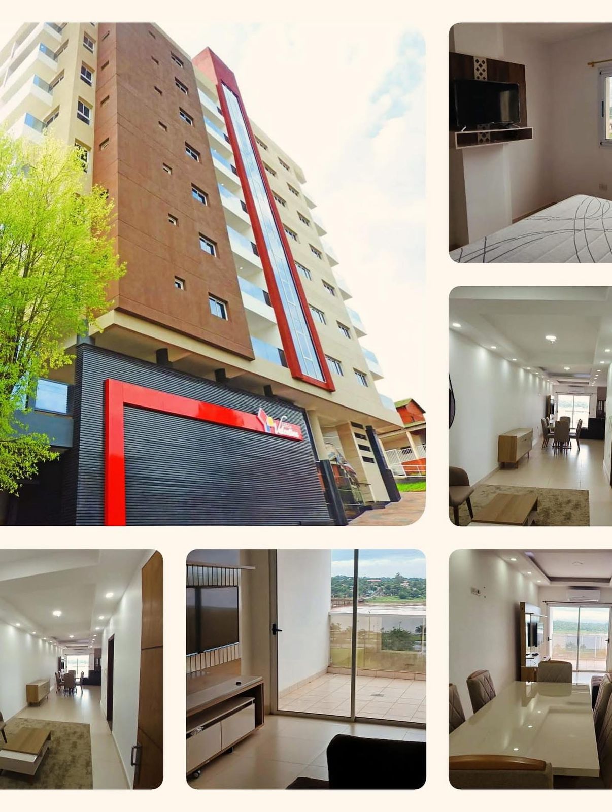 Departamento en Venta en Encarnación con Vista al Río - Edificio Valentina — Departamento en Encarnación, Ex Villa cristina